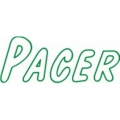 Piper Pacer Aircraft Decal,Sticker 1 1/2''high x 5''wide!